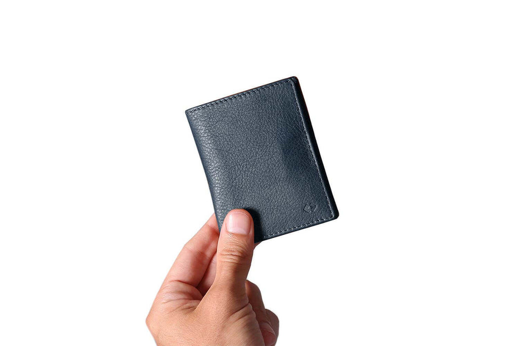 Card Wallet with RFID Protection Navy