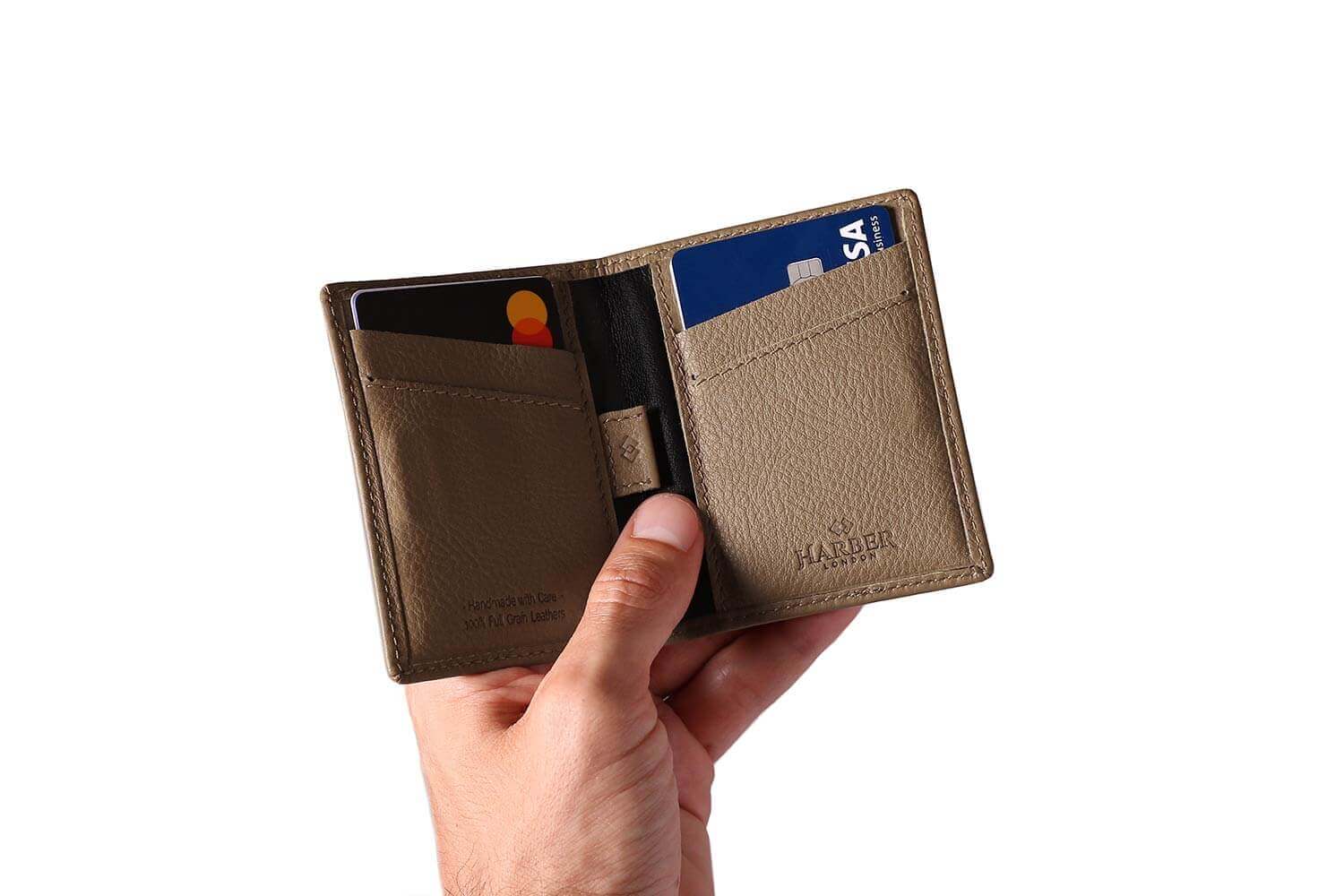 Handmade Men & Women Full Grain Leather Wallets Mini Wallet 