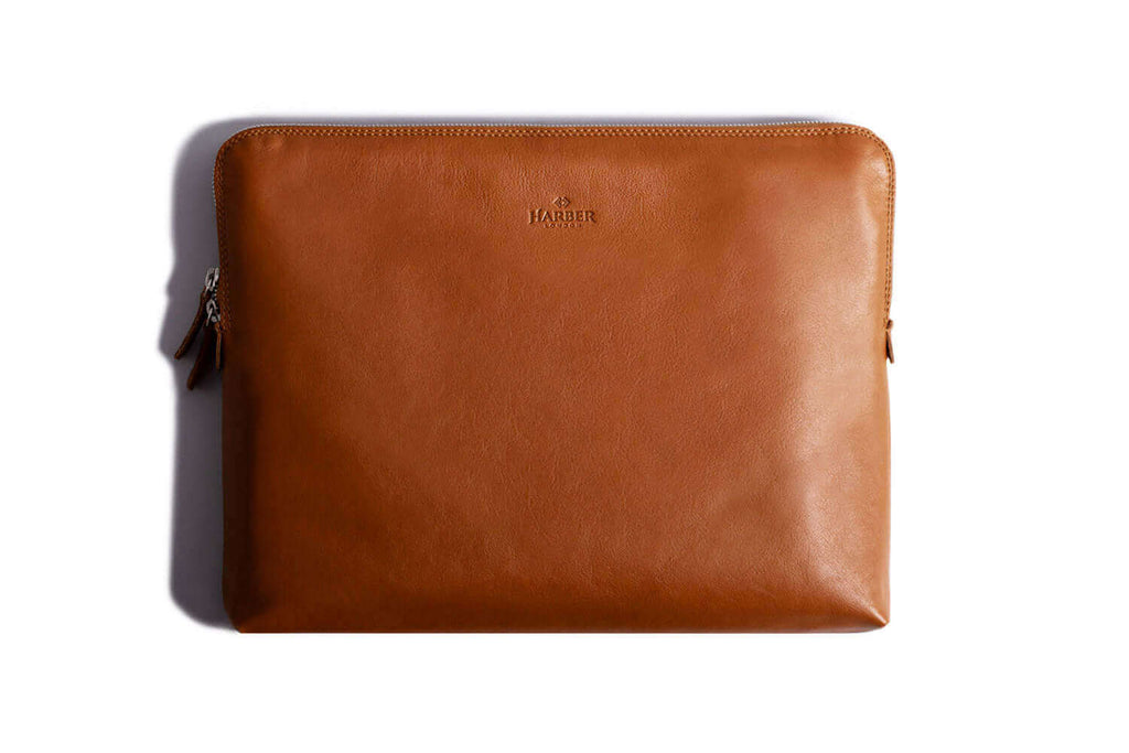 Carry-All Macbook Folio Tan