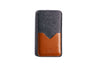 Classic - Leather Smartphone Sleeve Wallet Tan