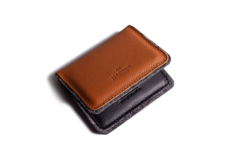  Classic - Flip Card Case Tan