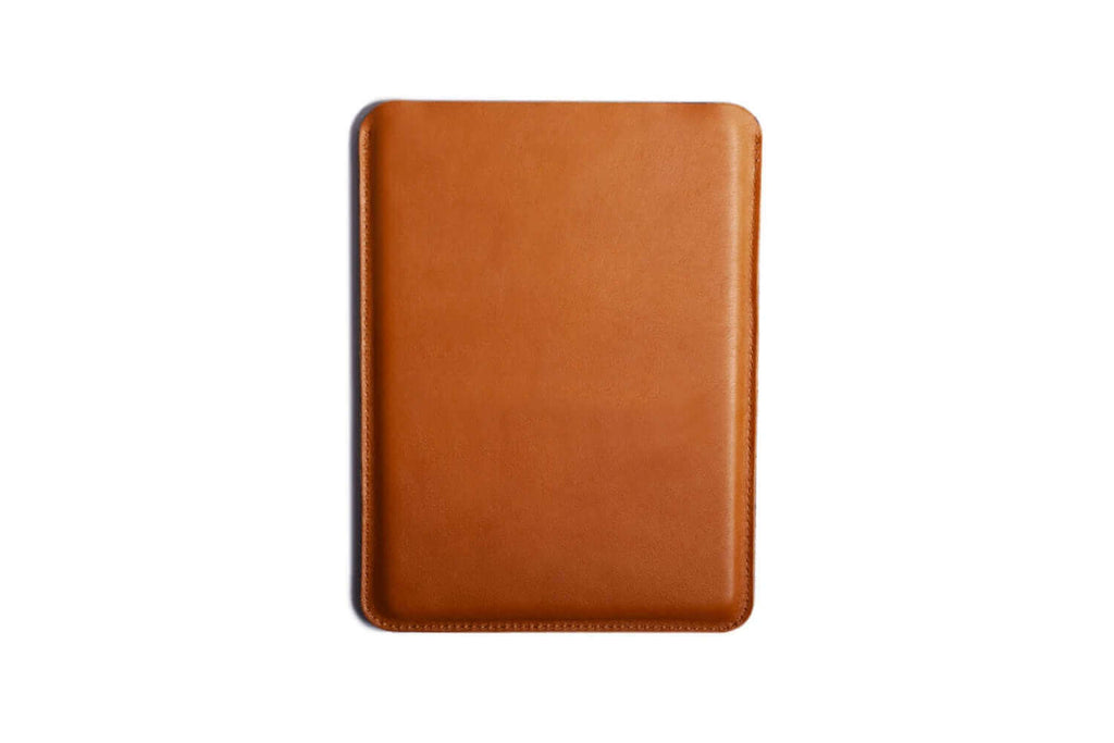 Classique – Étui en cuir pour iPad et Kindle Tan