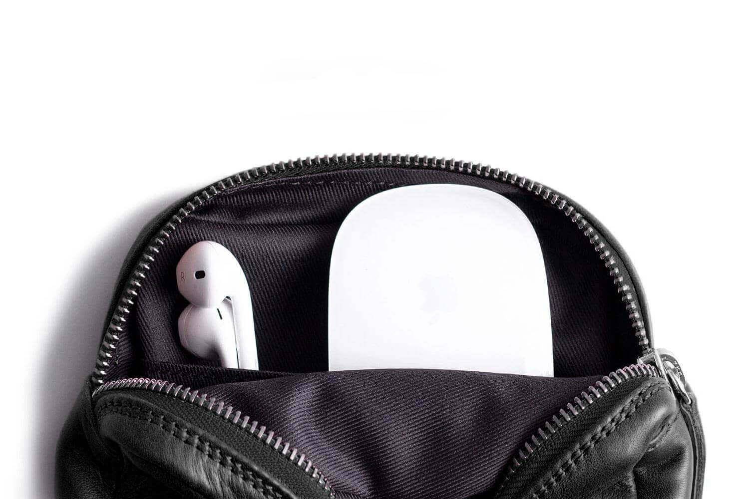 Black leather dopp kit shop