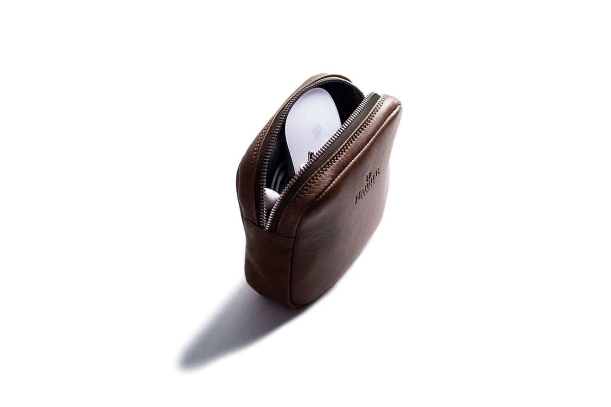 Dopp Kit Deep Brown