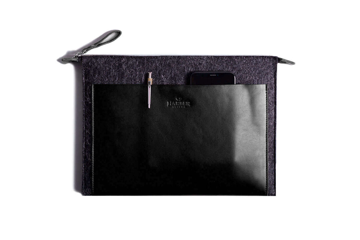 Folio iPad Pro EVO with Apple Pencil Holder Black