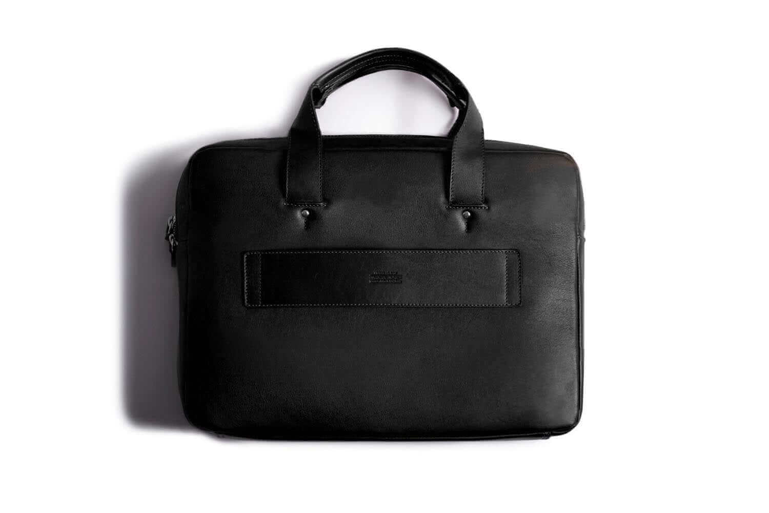 Porte-documents en cuir Everyday Noir