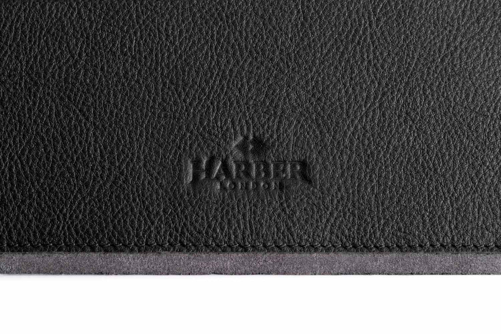 Leather MacPad Black Microfibre