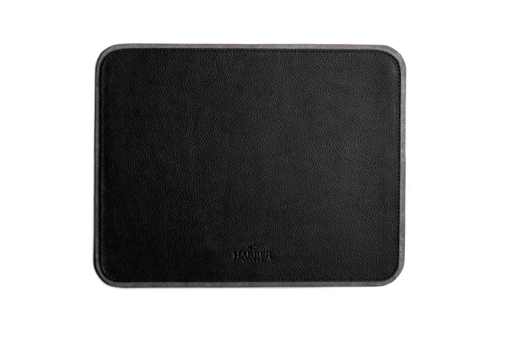  Leather Mouse Pad Black Microfibre