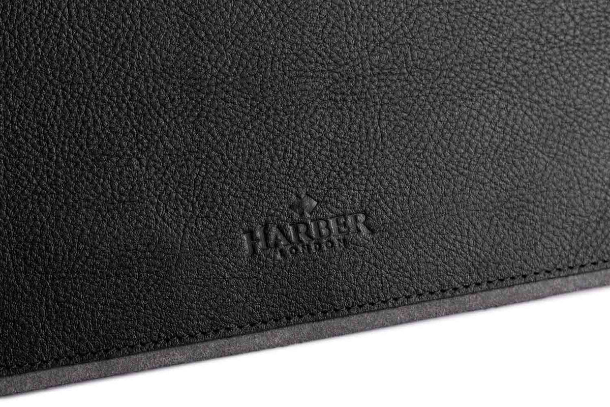  Leather Mouse Pad Black Microfibre