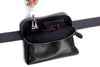 Leather Sling Bag Black