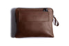 Leather Sling Bag Deep Brown