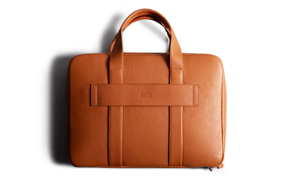 Laptop Briefcase Tan