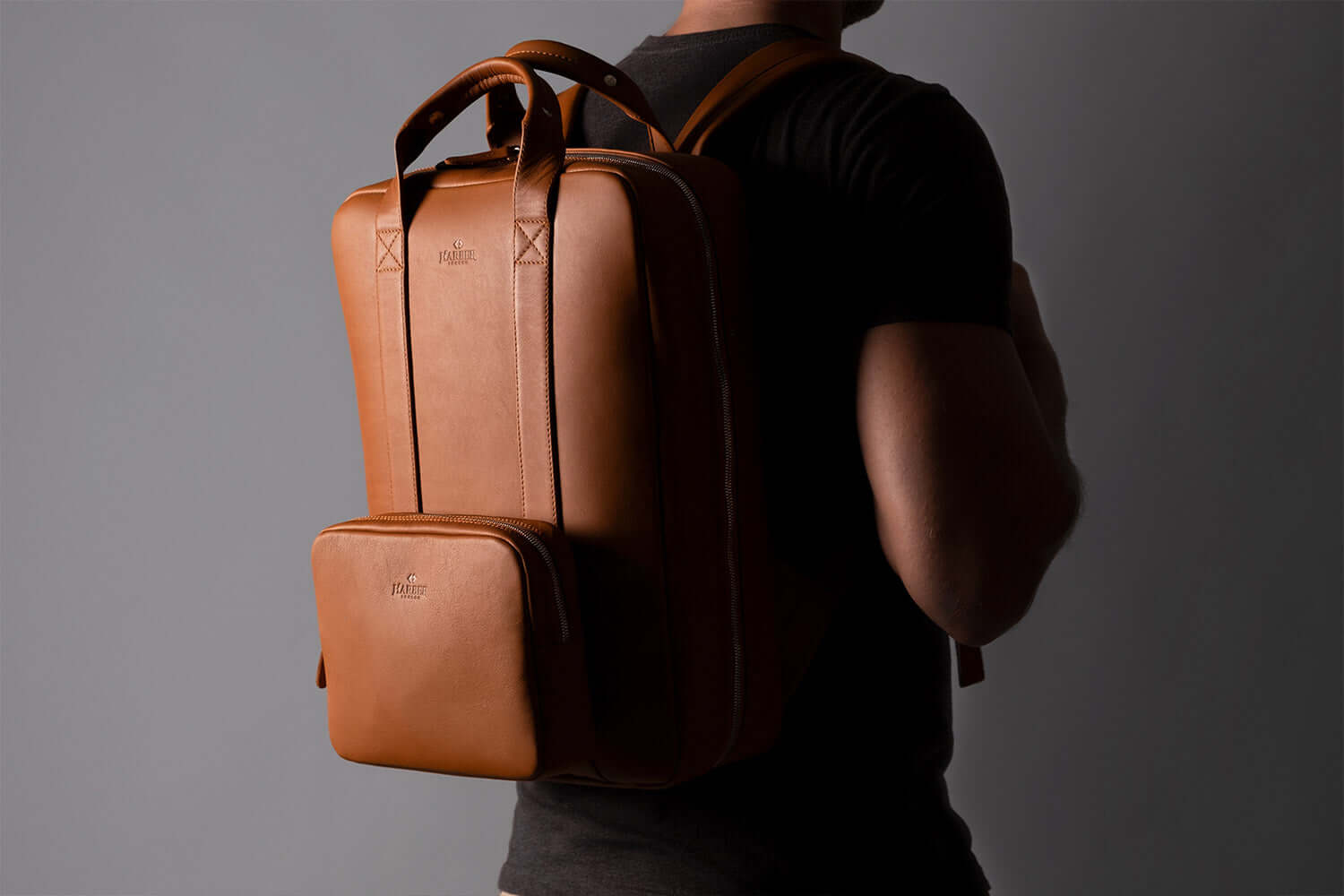 Leather Backpack for Laptop | Harber London