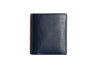 Leather Bifold Wallet with RFID Protection Navy