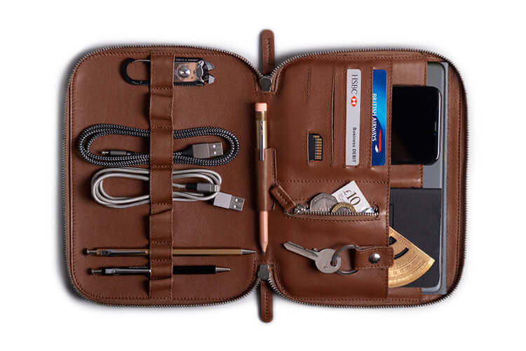 Work Briefcase – Deep Brown Nomad