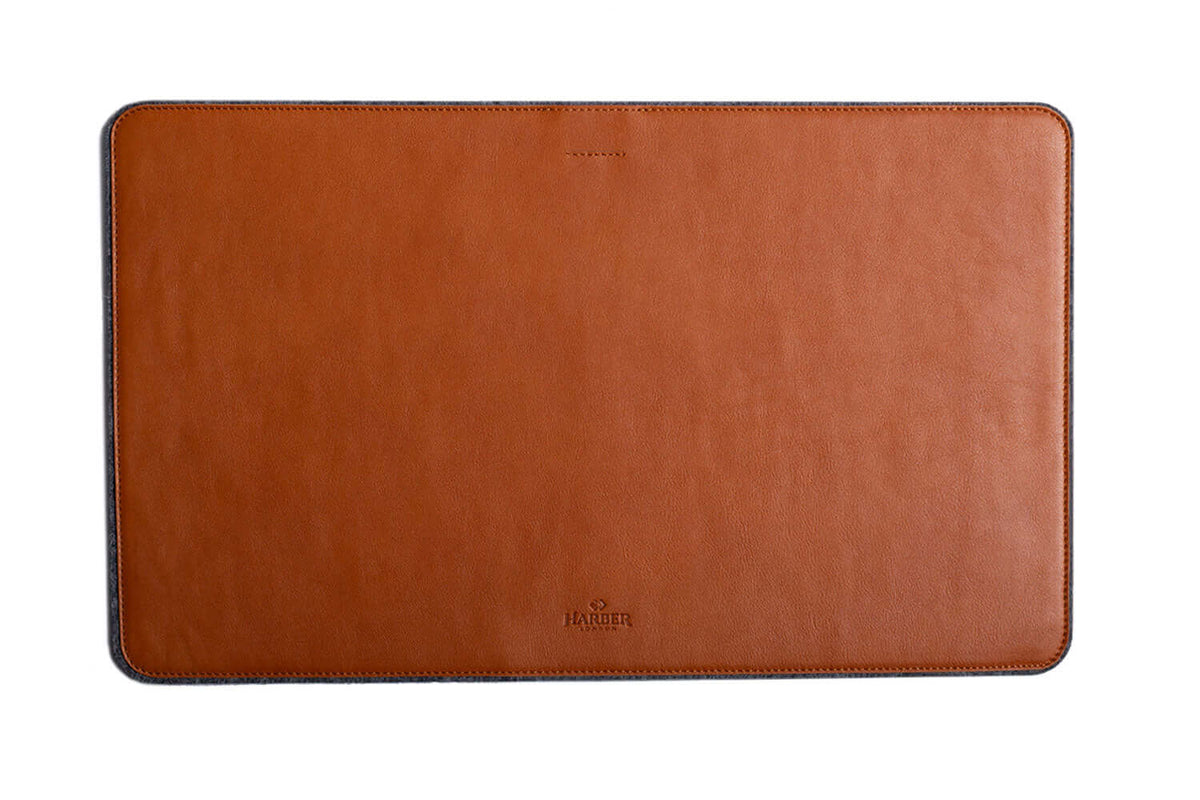 Leather-Desk-Mat-FELT-Tan-