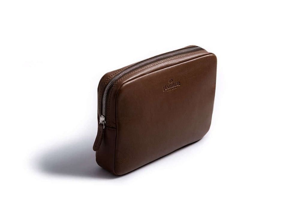 Tech Dopp Kit Deep Brown