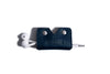  Leather Earphone Cord Wrap Case Navy