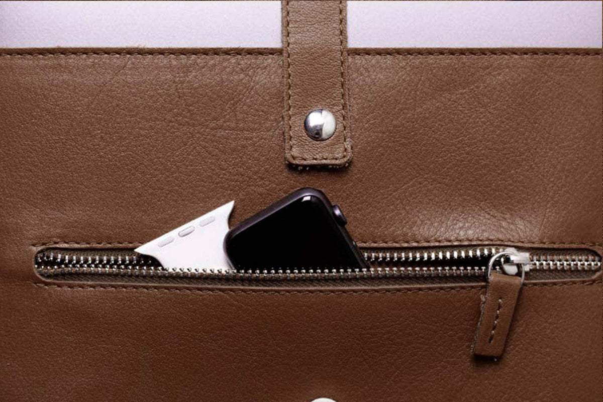 Nomad Organiser for iPad Pro 13" & MacBook Pro 13" / 14” – Nomad Organiser for iPad Pro & MacBook Pro Deep Brown