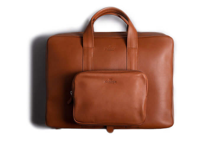 Work Briefcase – Tan Tech