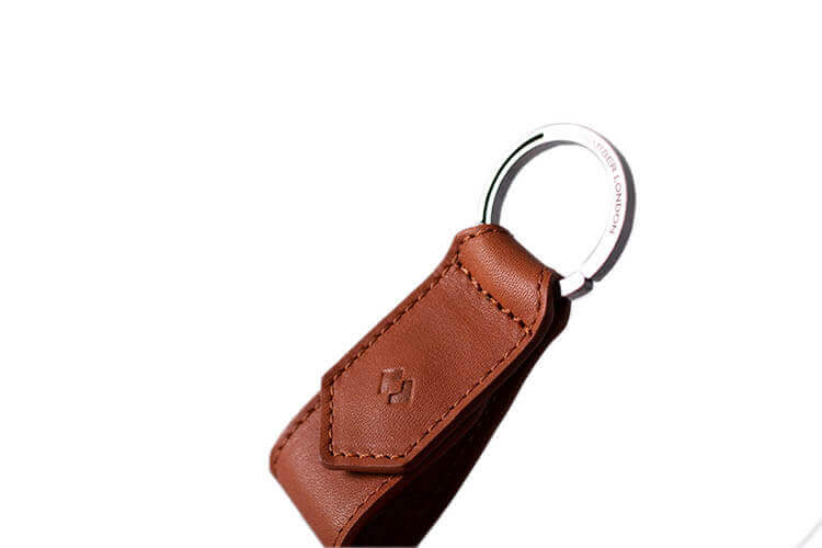 Leather Keychain Tan