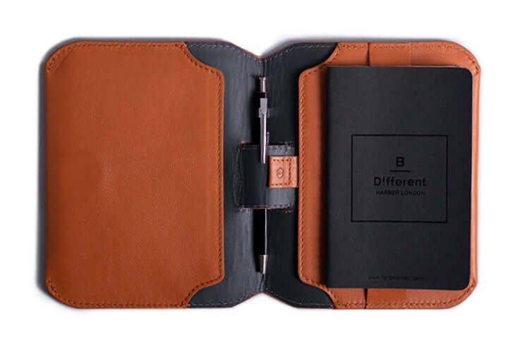 Leather Notebook Cover Tan