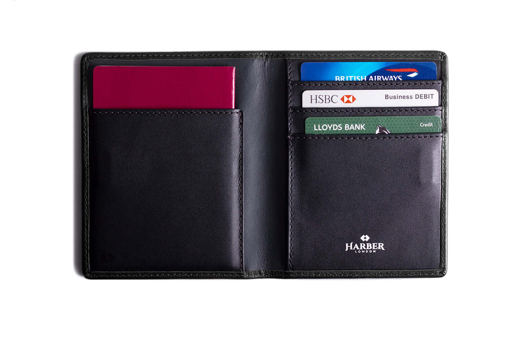 Passport Wallet Black