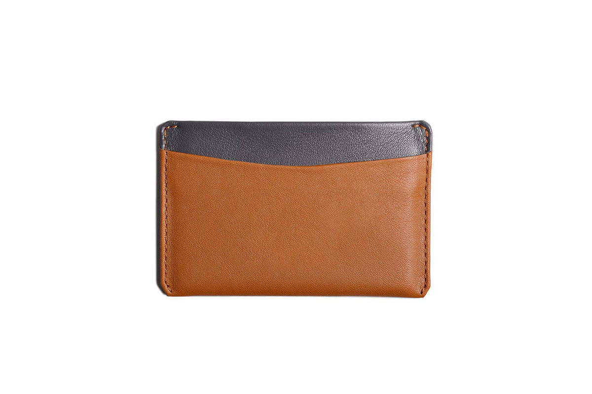 RFID Card Holder Tan/Grey