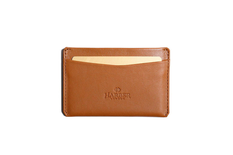 RFID Card Holder Tan/Tan