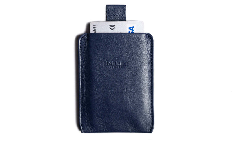 Super Slim Card Holder with RFID Protection Navy