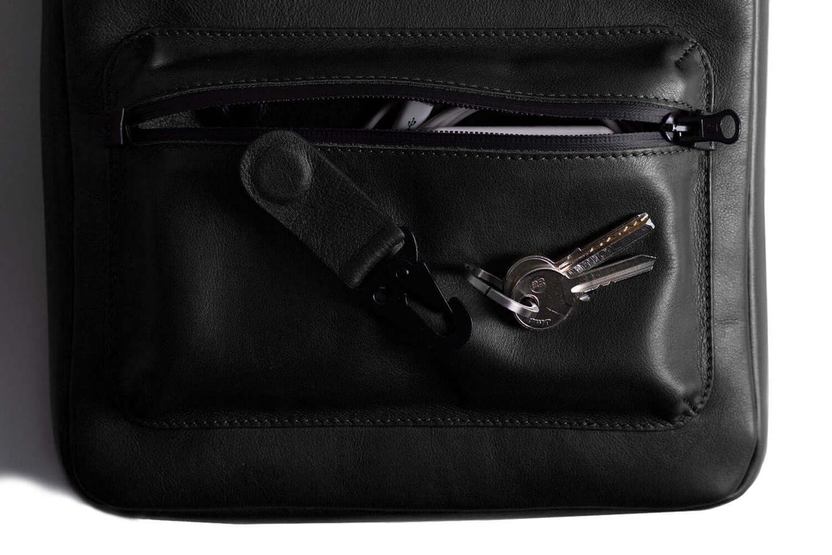 Slim Laptop Backpack Black