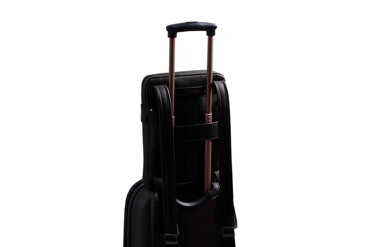 Slim Laptop Backpack Black