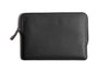 Slim Leather Folio Laptop Case No. 7 Black