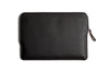 Slim Leather Folio Laptop Case No. 7 Black