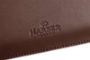 Slim Leather Folio Laptop Case No. 7 Deep Brown