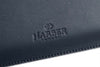 Slim Leather Folio Laptop Case No. 7 Navy