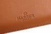 Slim Leather Folio Laptop Case No. 7 Tan