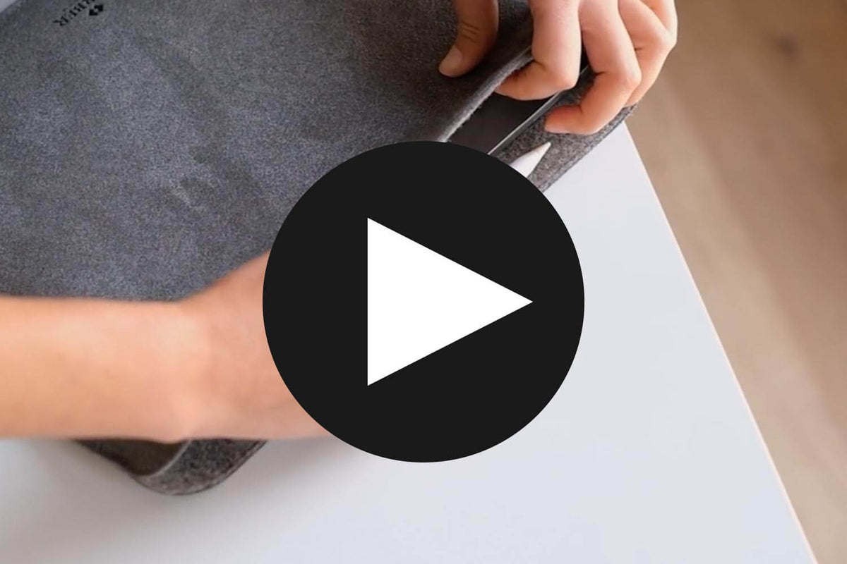 Slim Microfibre iPad Pro EVO with Apple Pencil Holder