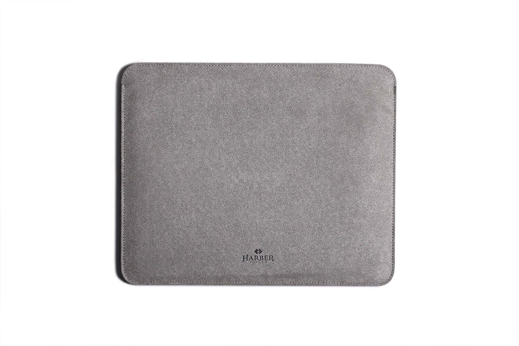 Slim Microfibre iPad Pro EVO with Apple Pencil Holder Grey Microfibre