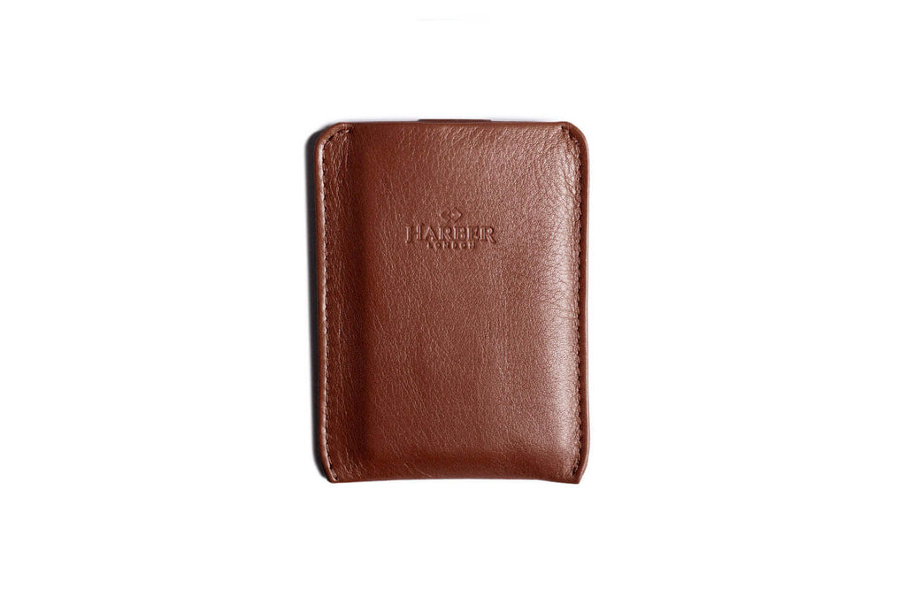 Super Slim Card Holder with RFID Protection Deep Brown