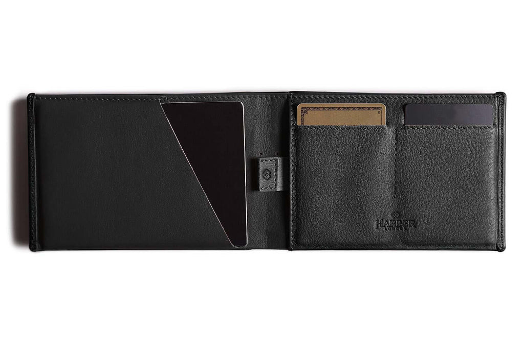 Travel Wallet with RFID Protection Black/Black