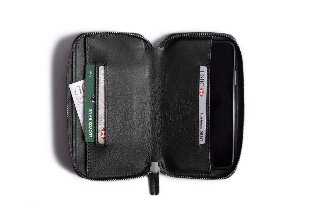 Wallet Organiser for Smartphones Black