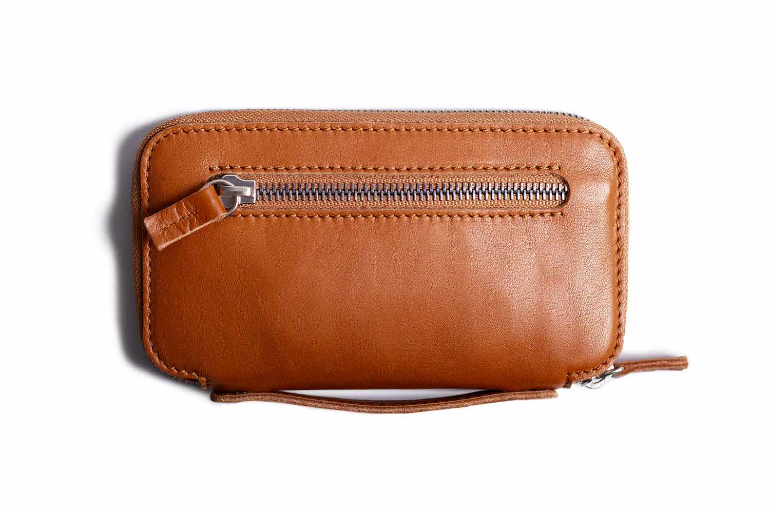 Harber London Leather Zip Coin Wallet