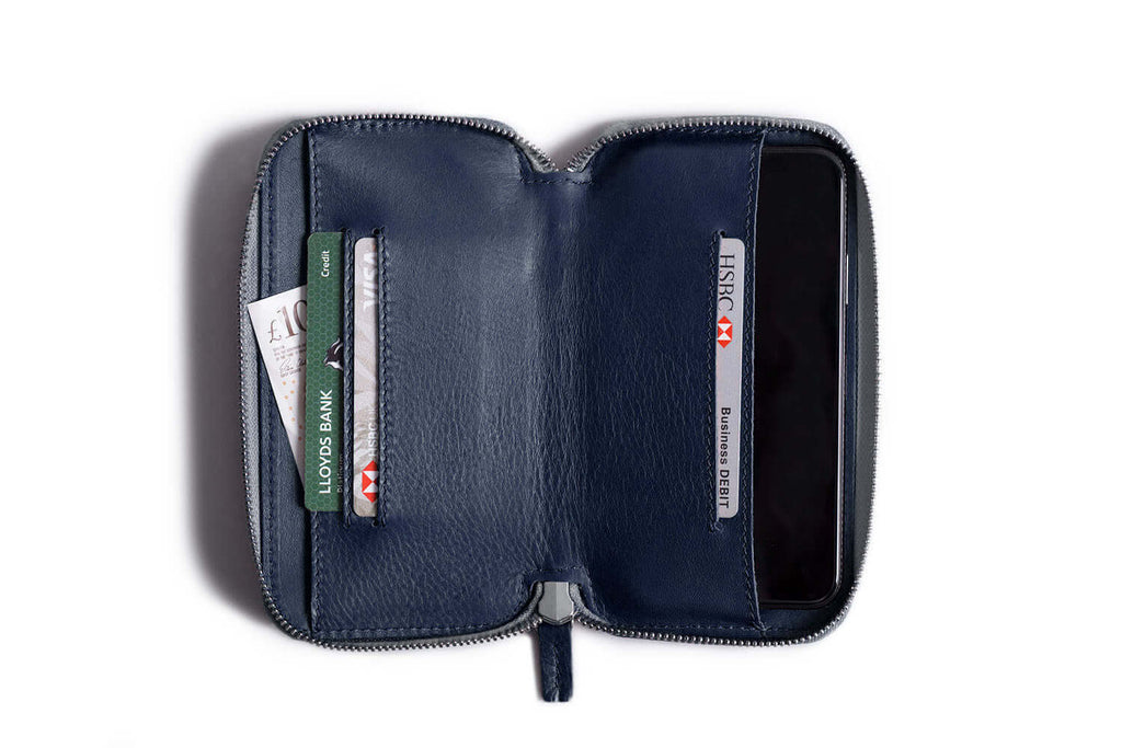 Wallet Organiser for Smartphones Navy