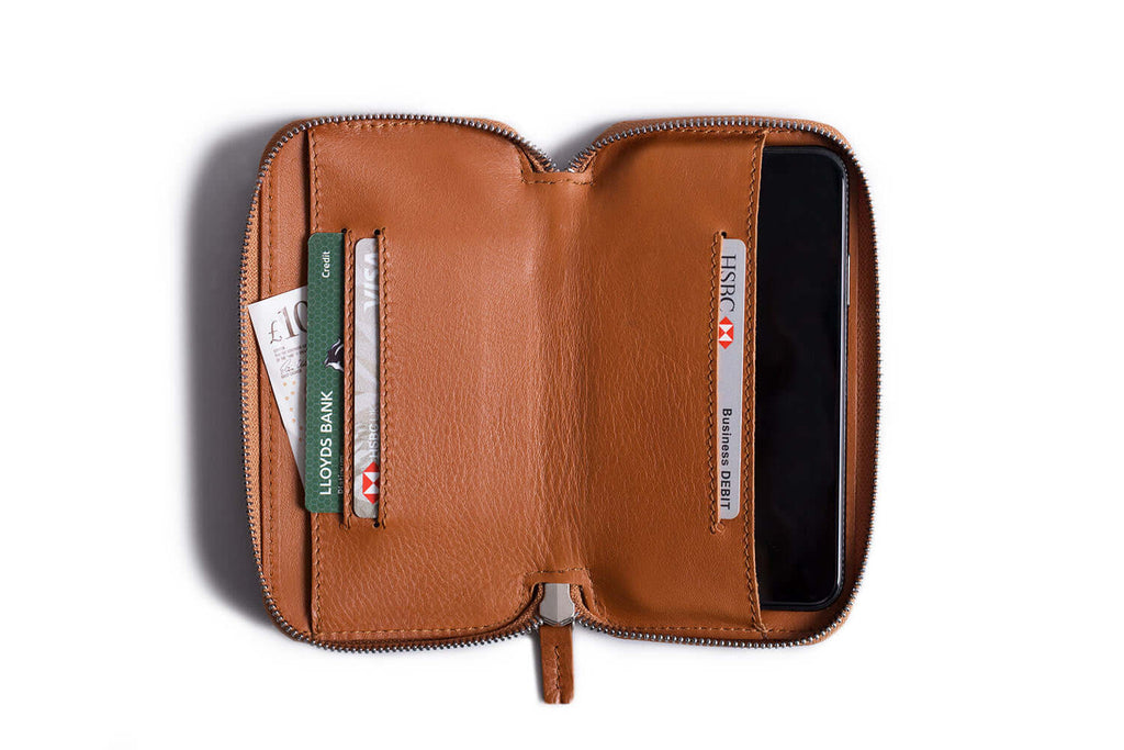 Wallet Organiser for Smartphones Tan