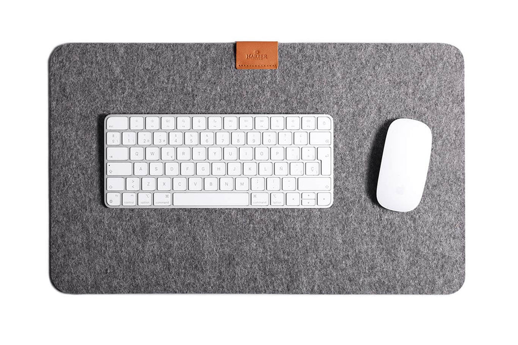Wool Felt Desk Mat Tan